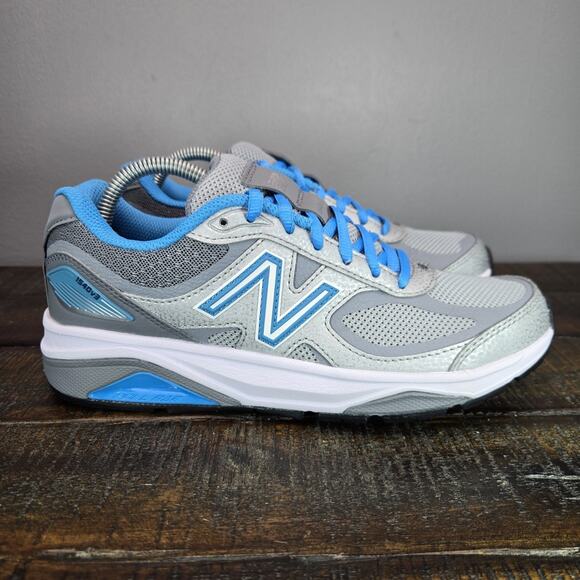 NEW New Balance 1540v3 Womens Size 6.5 2A Narrow Running Shoe Gray Blue W1540SP3 - Picture 1 of 11